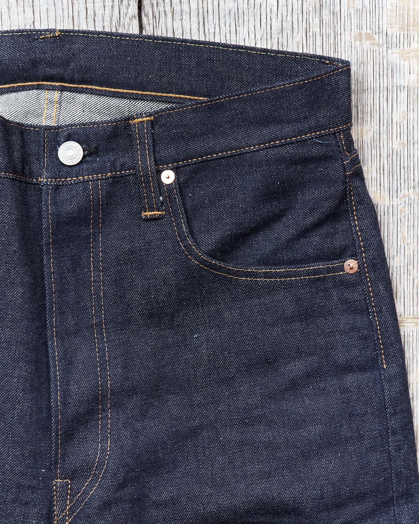 Denime by Warehouse & Co Lot 220A Offset XX Model Jeans Non Wash