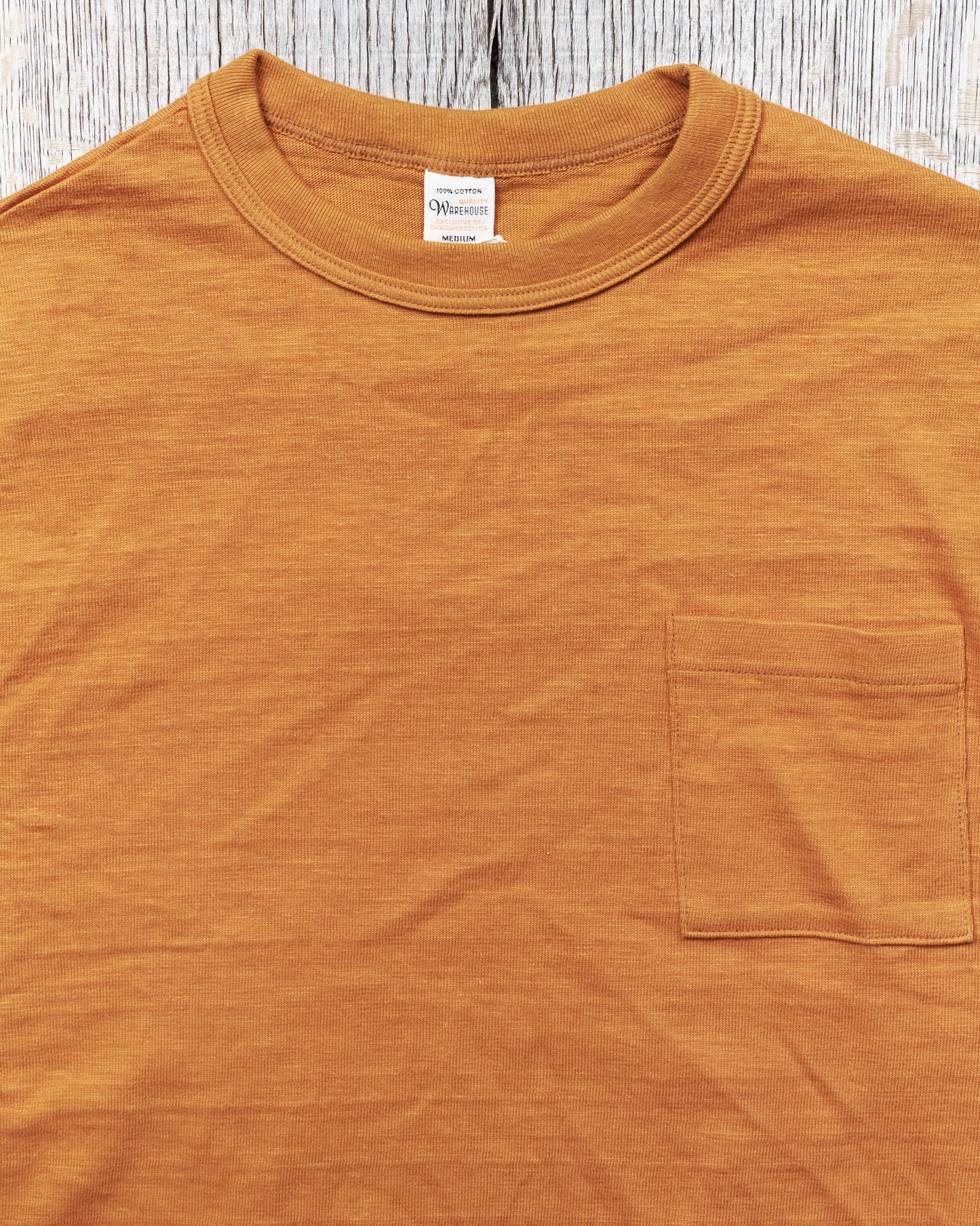 Warehouse & Co. Lot 4601 Pocket T-shirt Dark Orange