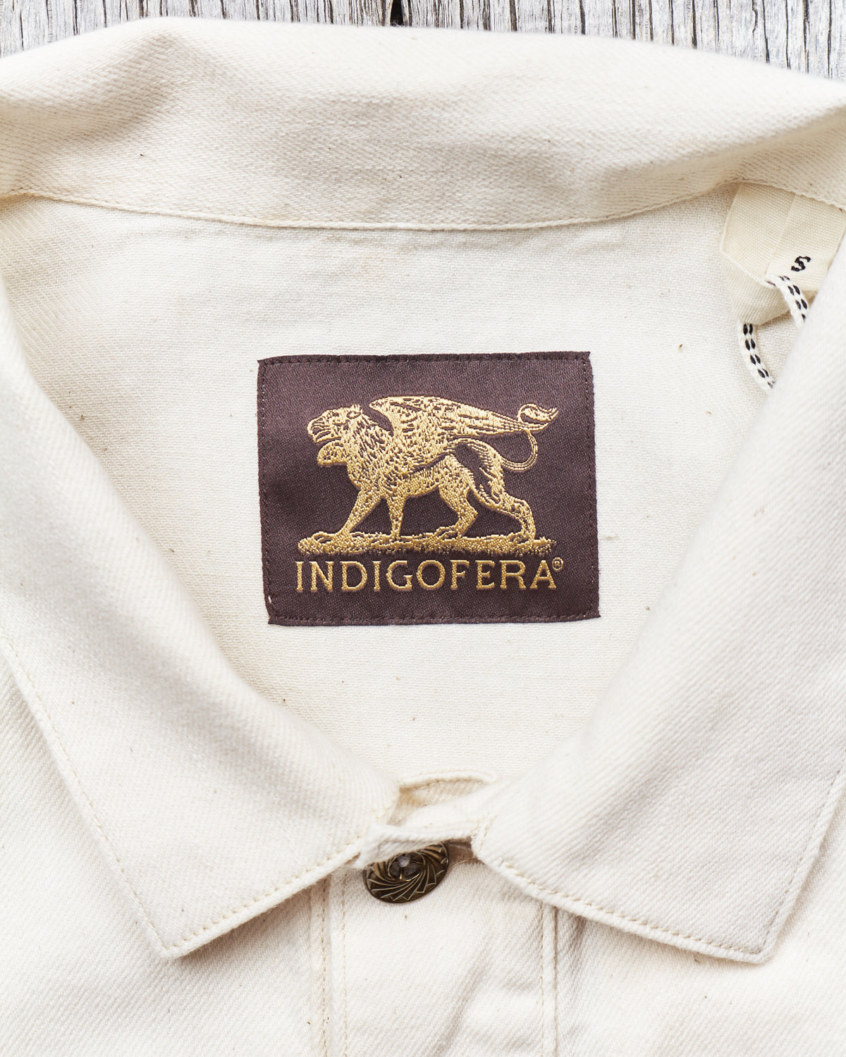 Indigofera Rivera Shirt Carson Denim Ecru