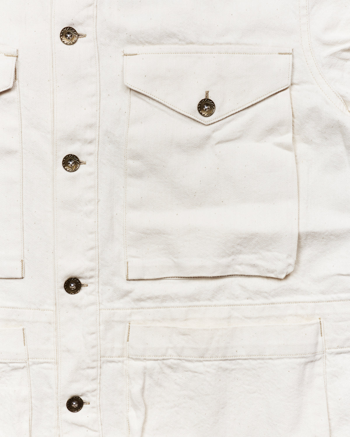Indigofera Rivera Shirt Carson Denim Ecru