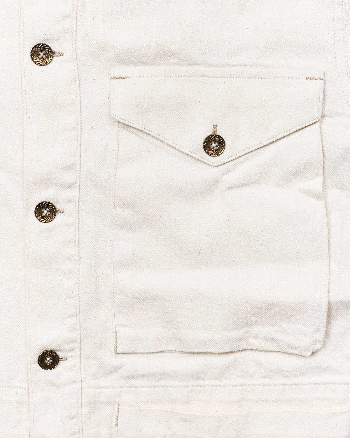 Indigofera Rivera Shirt Carson Denim Ecru