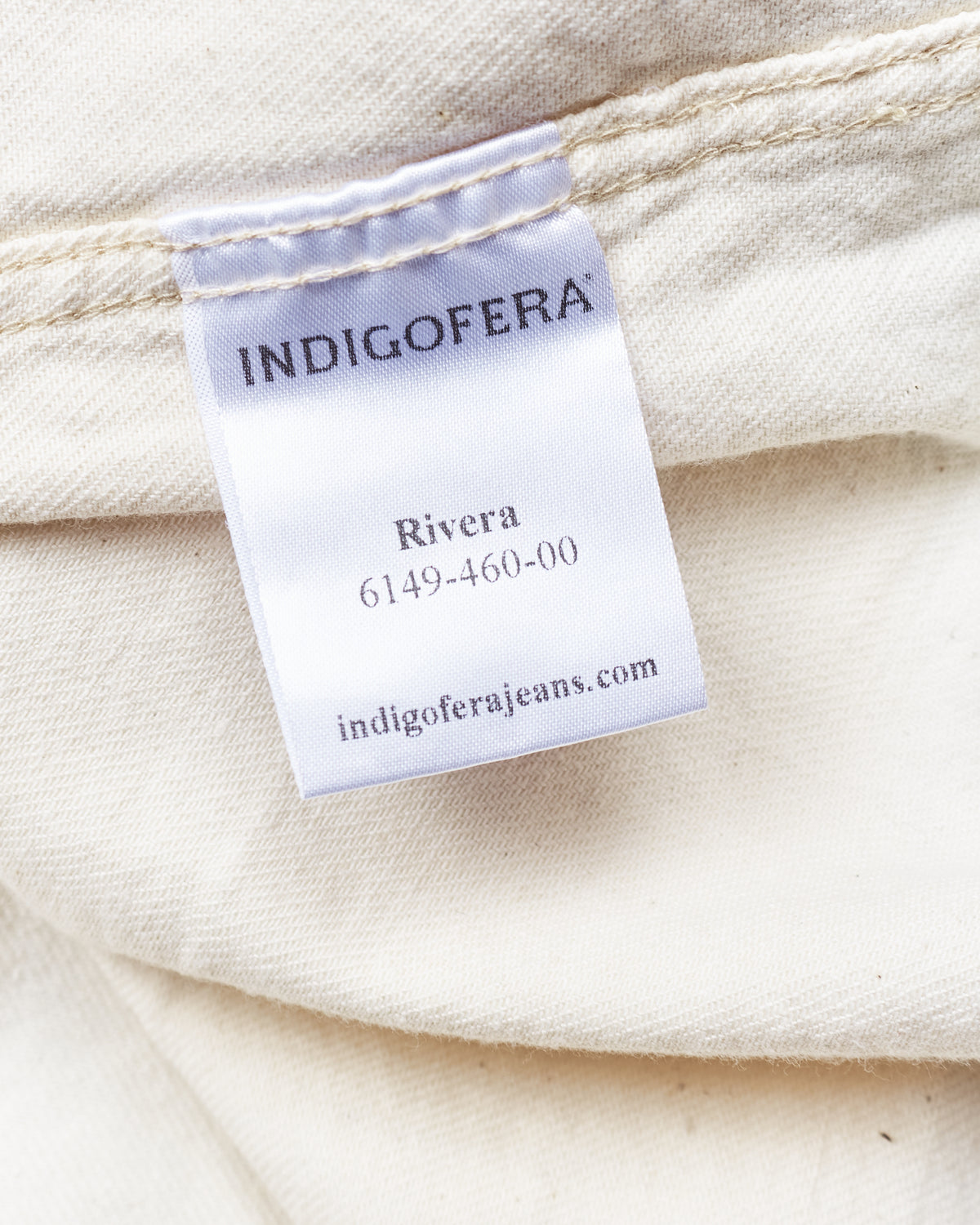 Indigofera Rivera Shirt Carson Denim Ecru