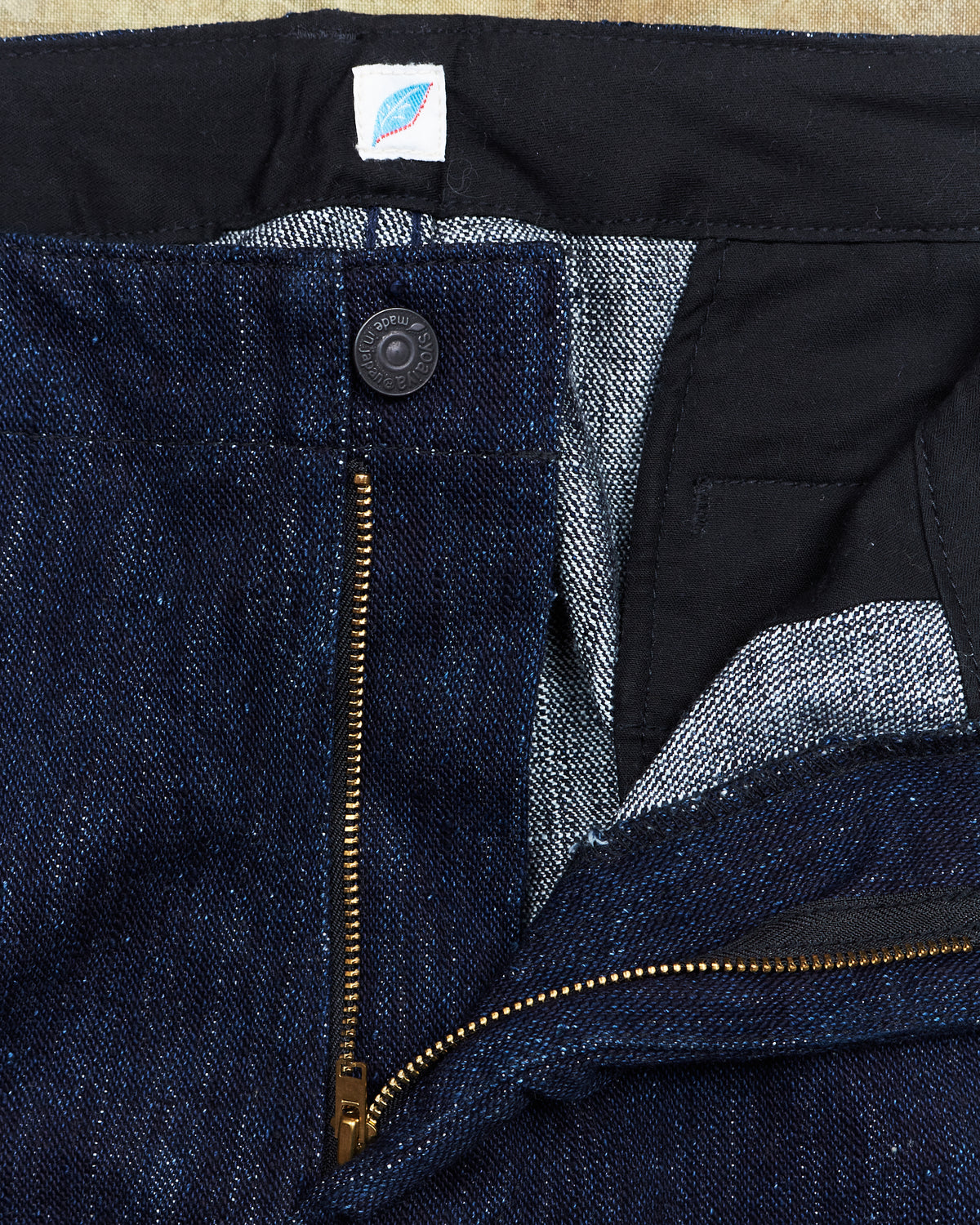 Second Hand Pure Blue Japan 14oz Selvedge Denim Trousers W34