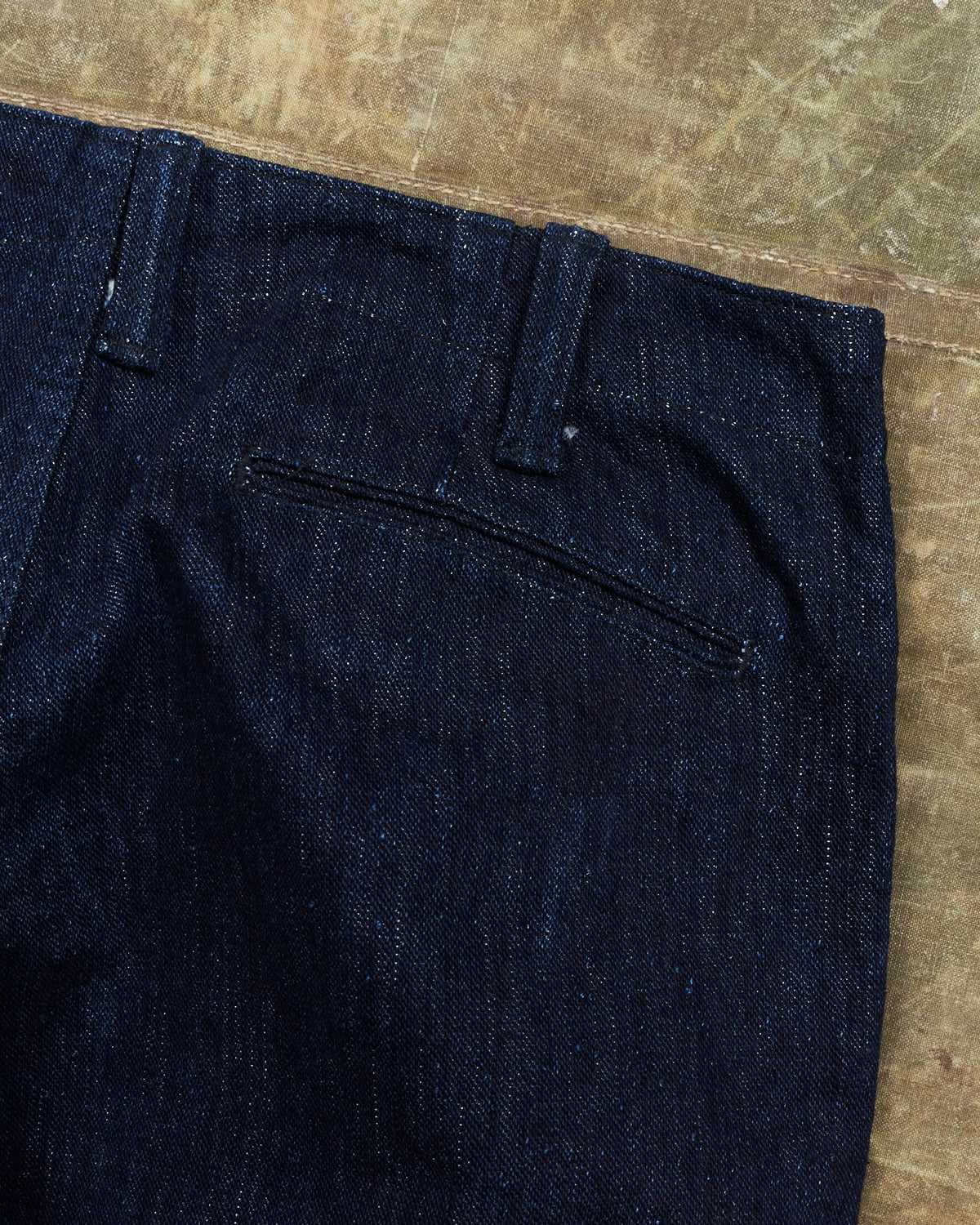Second Hand Pure Blue Japan 14oz Selvedge Denim Trousers W34