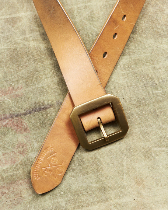 Second Hand Obbi Good Label Leather Belt Size S