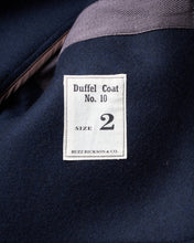 Buzz Rickson's Wool Duffle Coat Navy