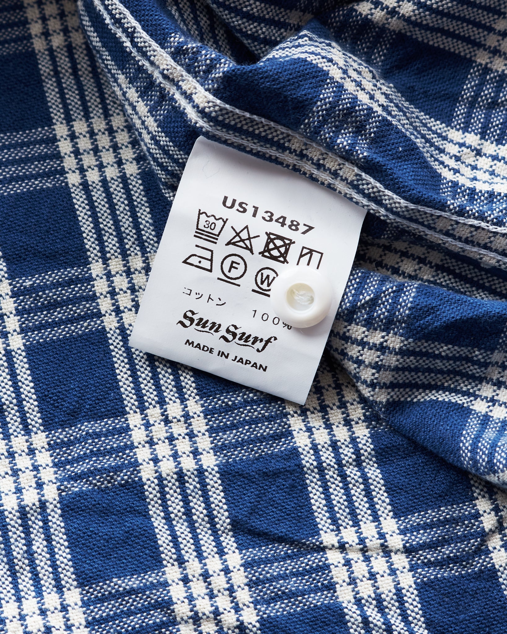 Sun Surf Union Supply US13487 Palaka Check Blouse Jacket – Second