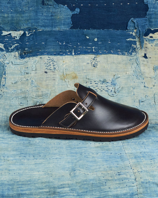 Zerrows Slit Sandal Black