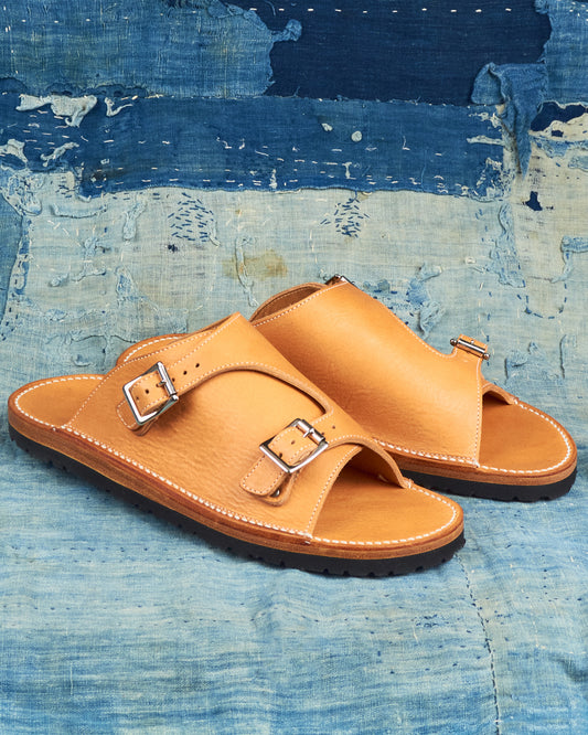 Zerrows Double Monk Sandal Camel