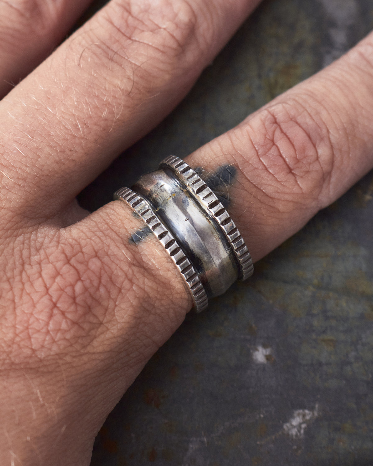 Tenable Crafts Silver Ring #202