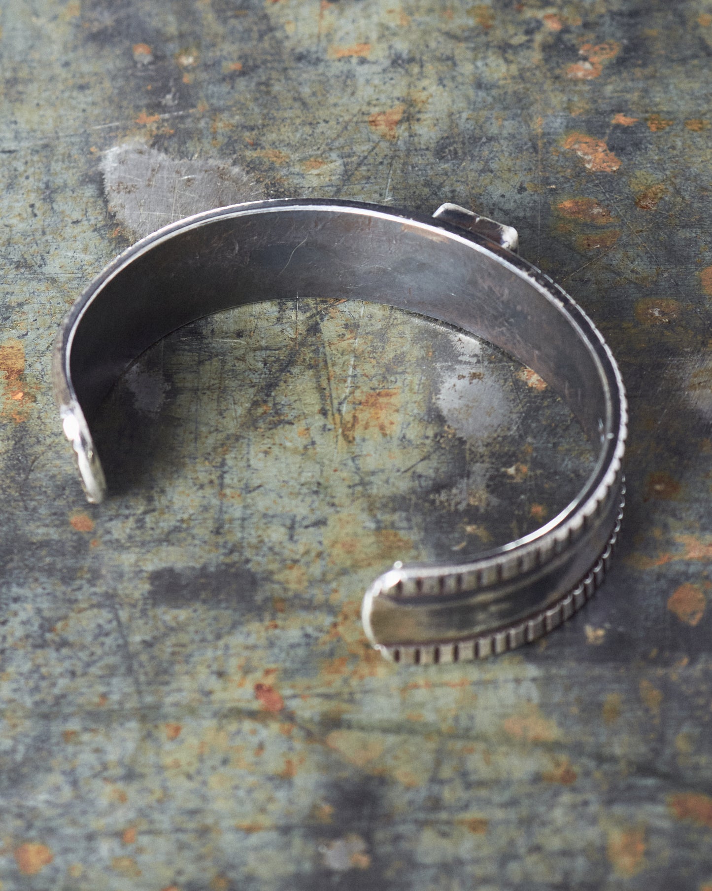 Tenable Crafts Silver Turquoise Bracelet #201