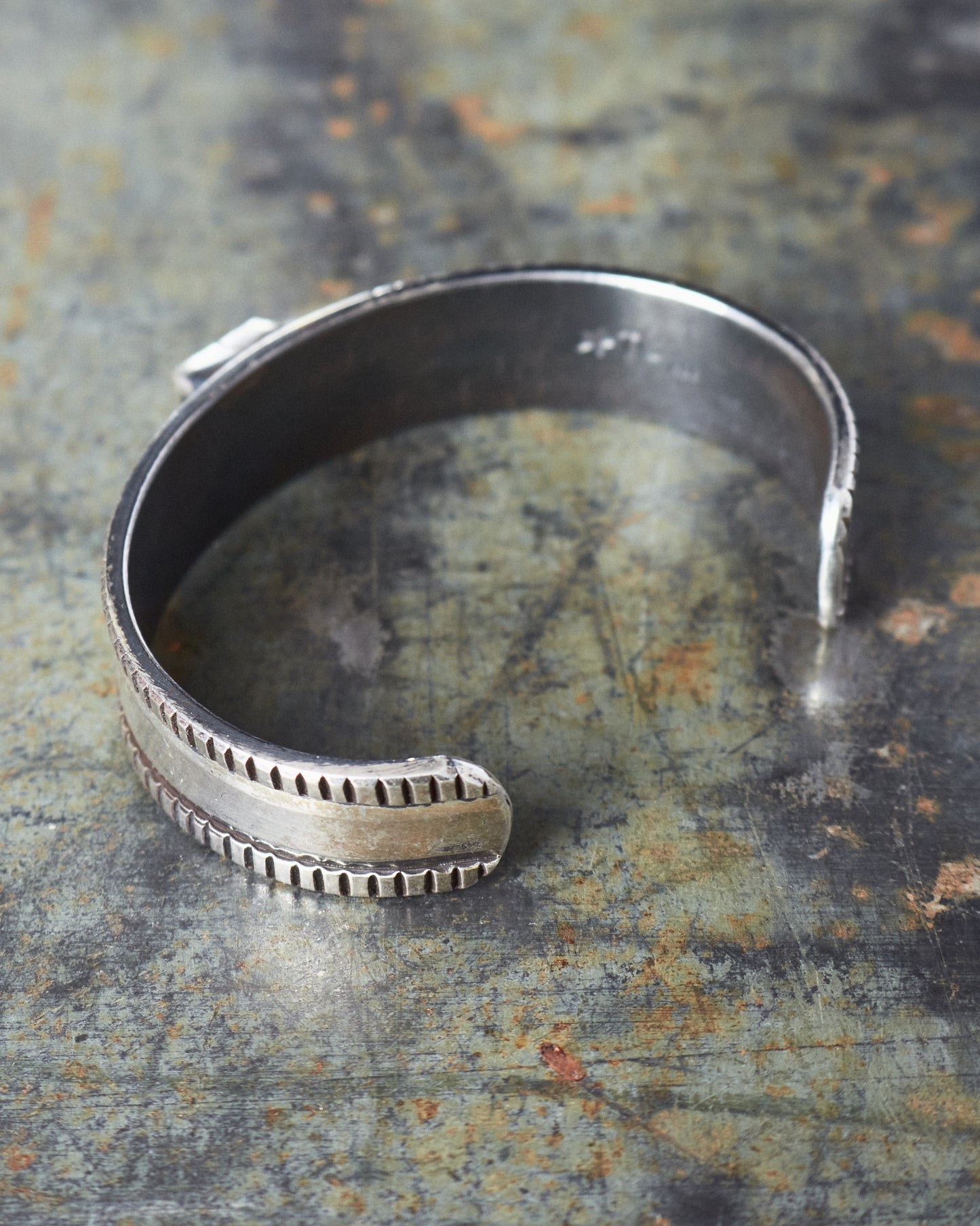 Tenable Crafts Silver Turquoise Bracelet #201