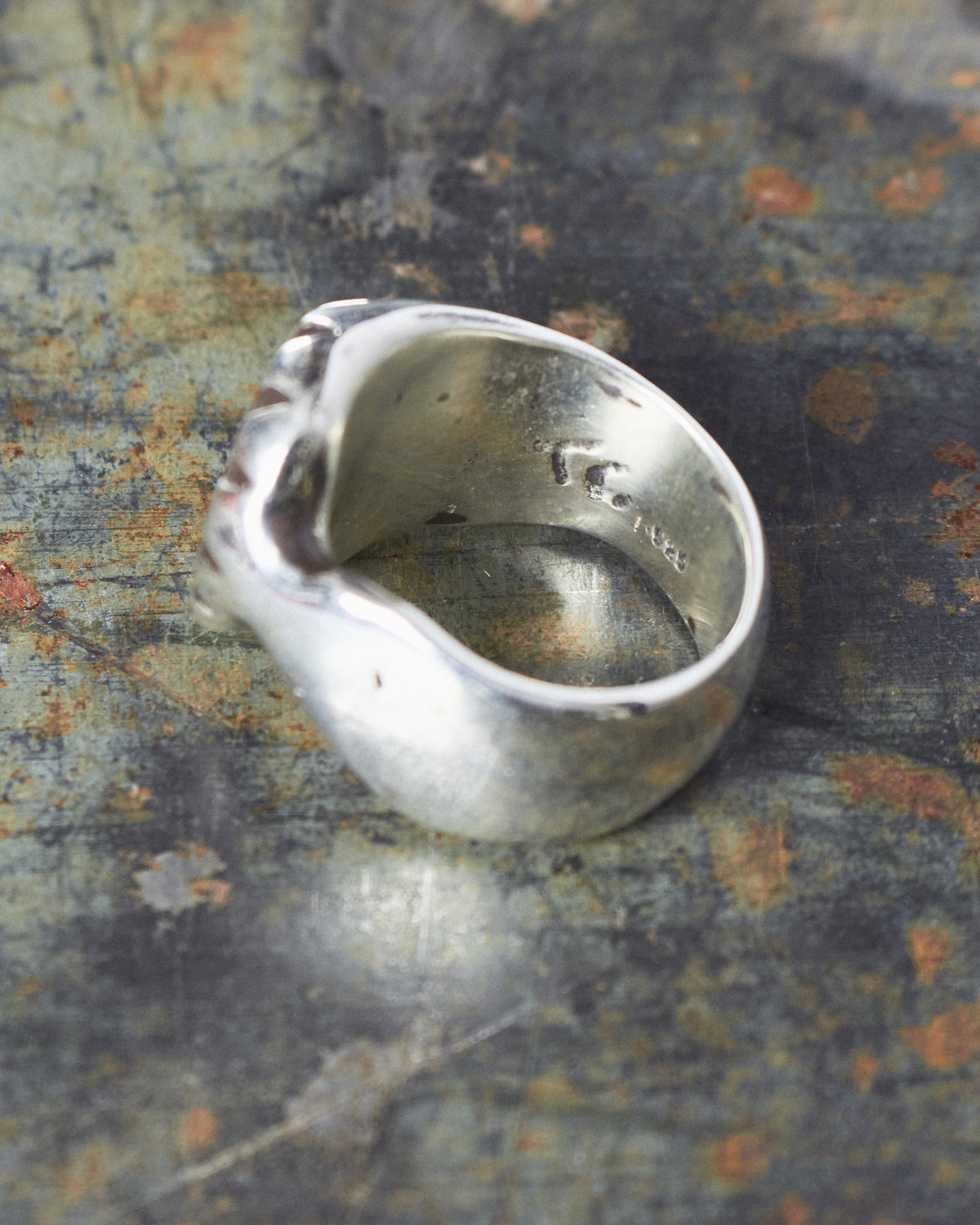 Tenable Crafts Silver Turquoise Ring #204