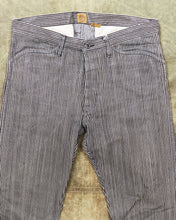 Second Hand Indigofera Swearengen Pants Black/White Hickory Stripe W33/L34