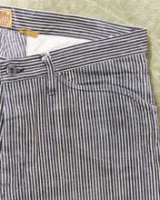 Second Hand Indigofera Swearengen Pants Black/White Hickory Stripe W33/L34
