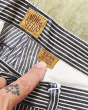 Second Hand Indigofera Swearengen Pants Black/White Hickory Stripe W33/L34