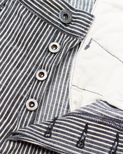 Second Hand Indigofera Swearengen Pants Black/White Hickory Stripe W33/L34