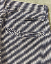 Second Hand Indigofera Swearengen Pants Black/White Hickory Stripe W33/L34