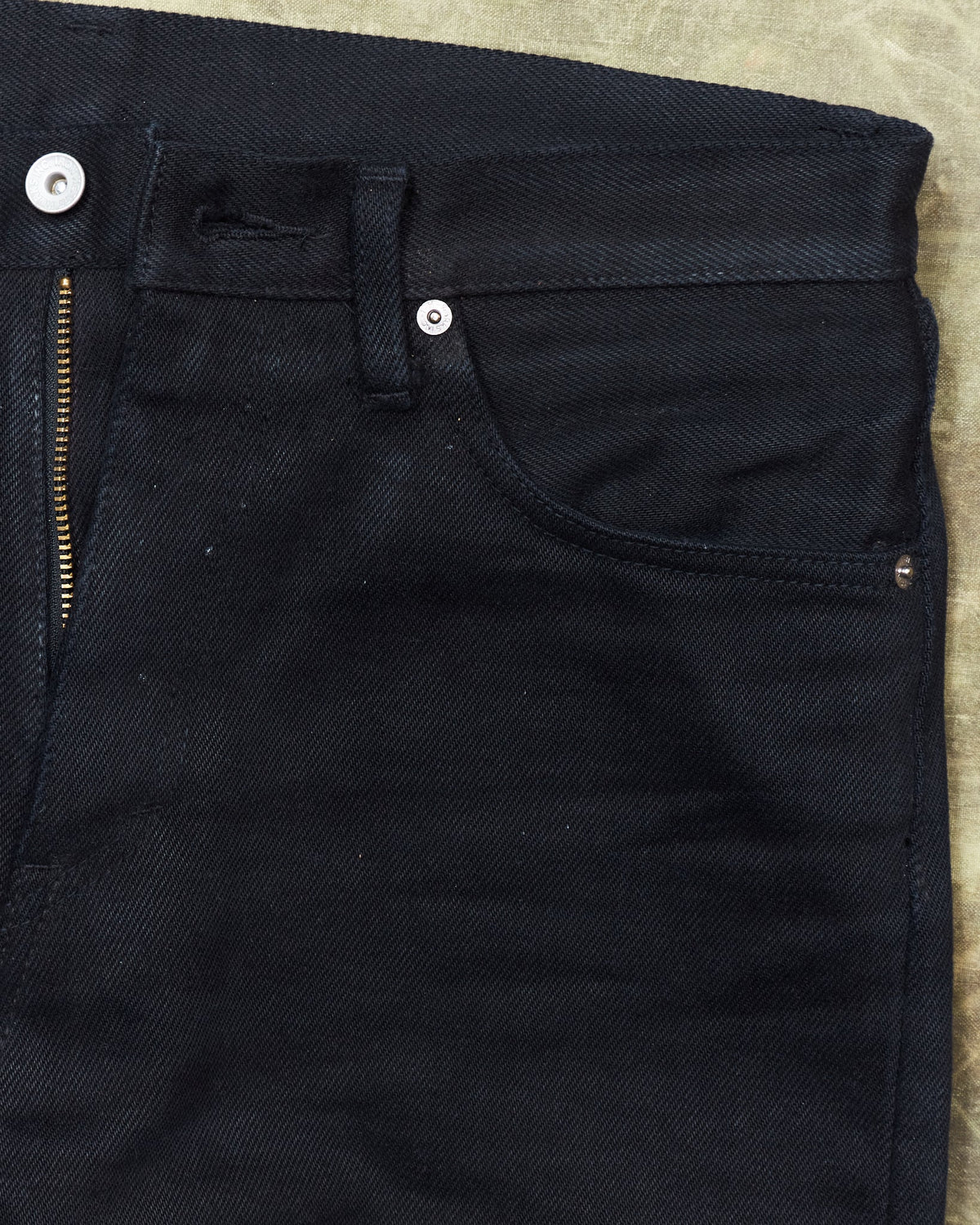 Second Hand Iron Heart 21oz Black Jeans W34