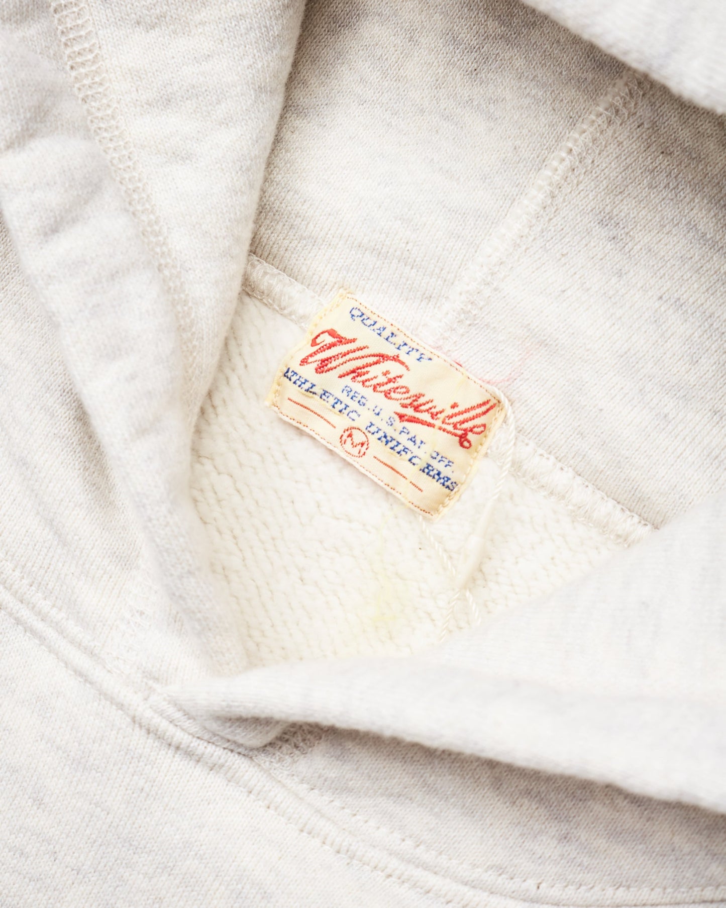 Whitesville Heavyweight Loop-Wheeled Hoodie Oatmeal WV67729