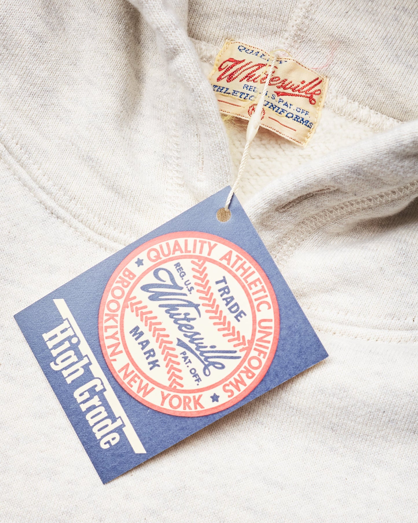 Whitesville Heavyweight Loop-Wheeled Hoodie Oatmeal WV67729