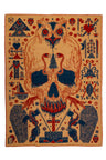 Indigofera x Björn Atldax 10 Skull Blankets - Baron Samedi No. 2