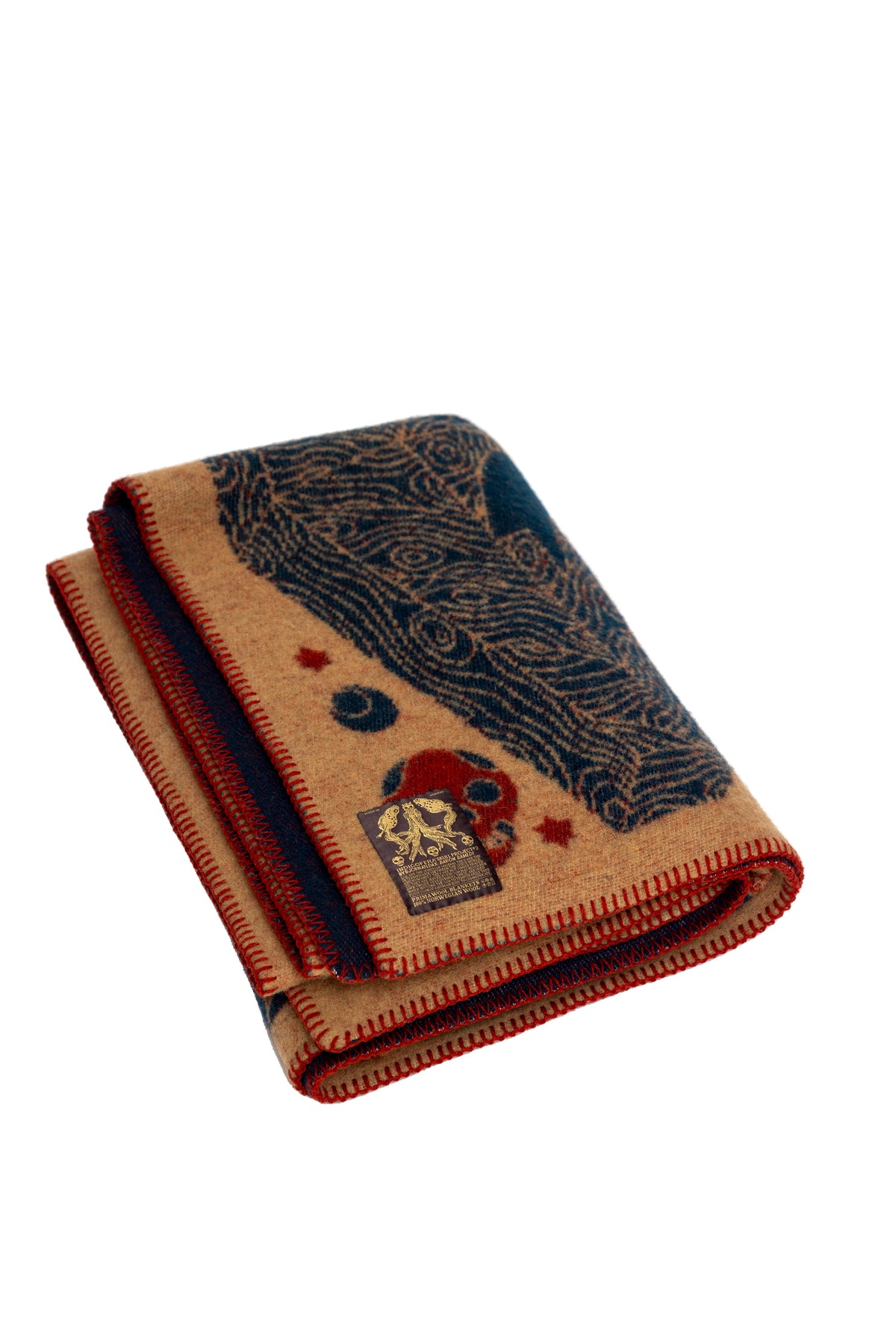 Indigofera x Björn Atldax 10 Skull Blankets - Baron Samedi No. 2