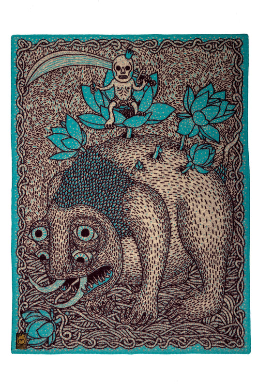 Indigofera x Björn Atldax 10 Skull Blankets - Behemoth No. 10