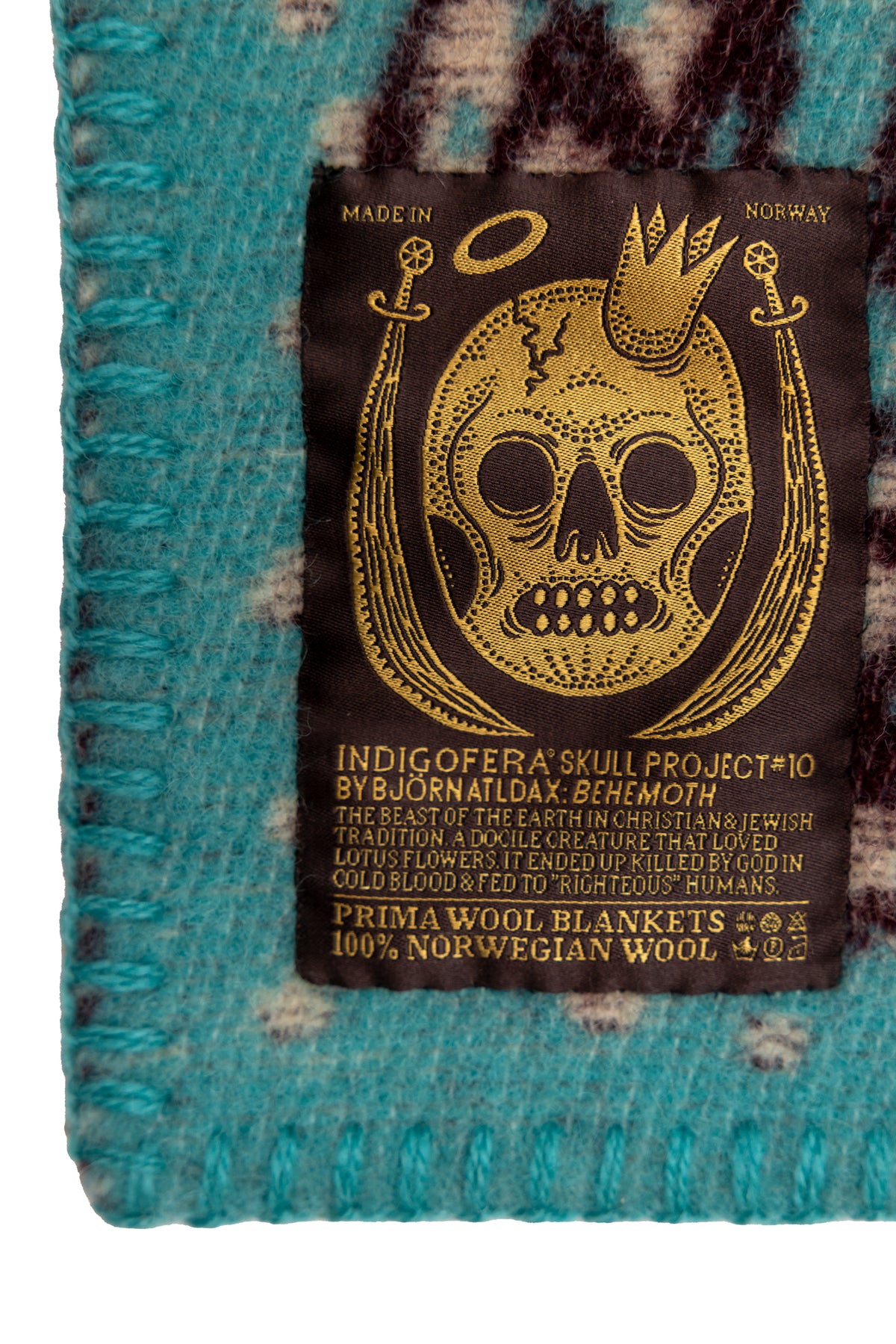 Indigofera x Björn Atldax 10 Skull Blankets - Behemoth No. 10