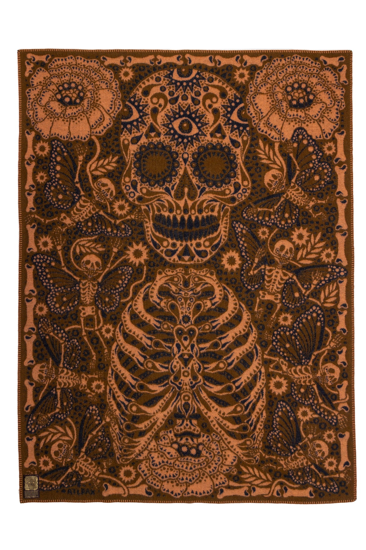 Indigofera x Björn Atldax 10 Skull Blankets - Dia De Muertos No. 6