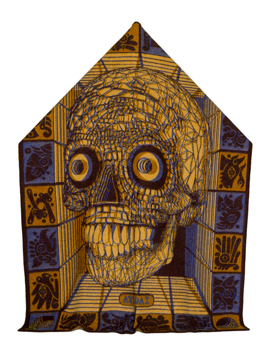 Indigofera x Björn Atldax 10 Skull Blankets - Mixtec Calendar No. 4
