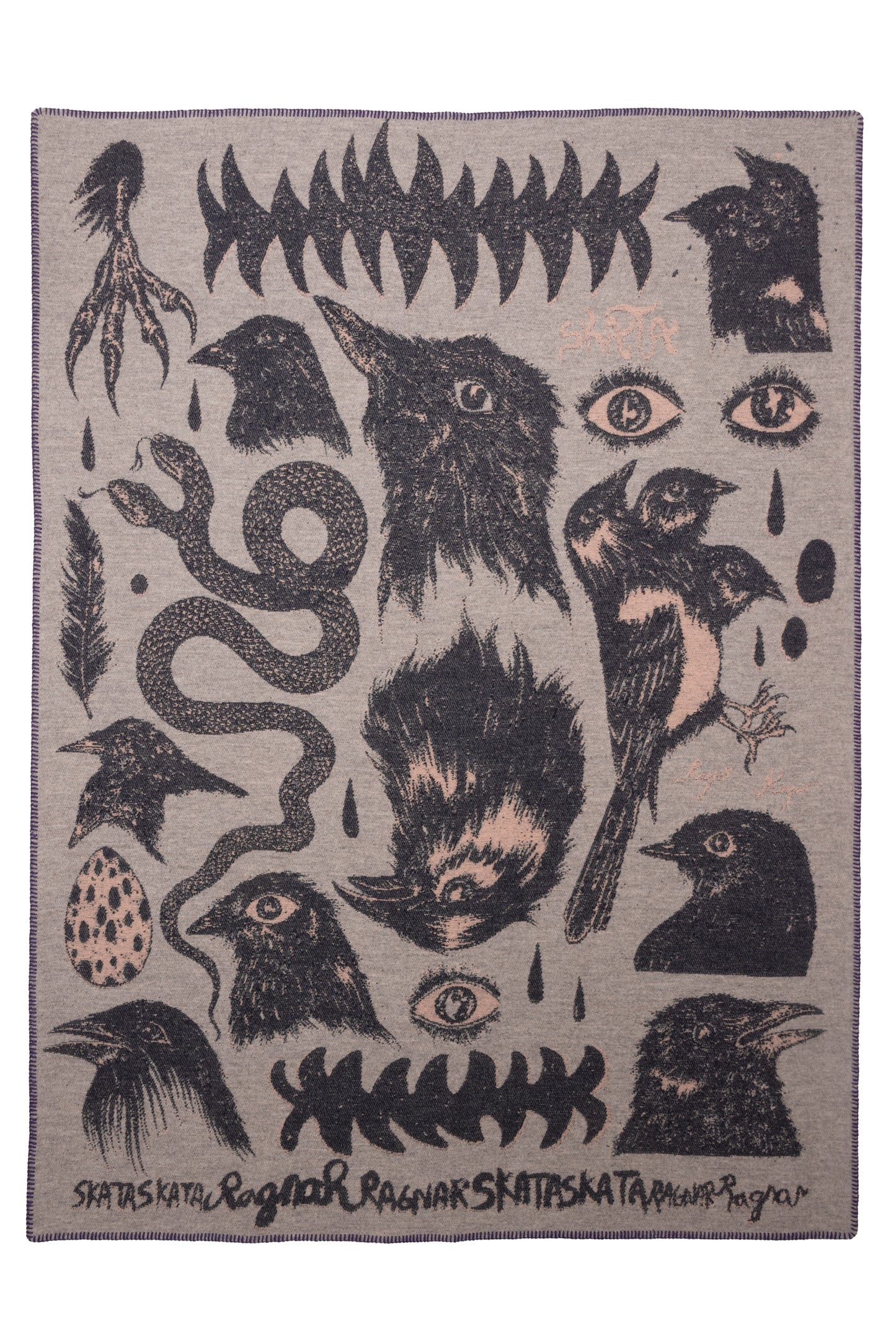 Indigofera X O.P Jewellery X Ragnar Persson Skata Skata Blanket