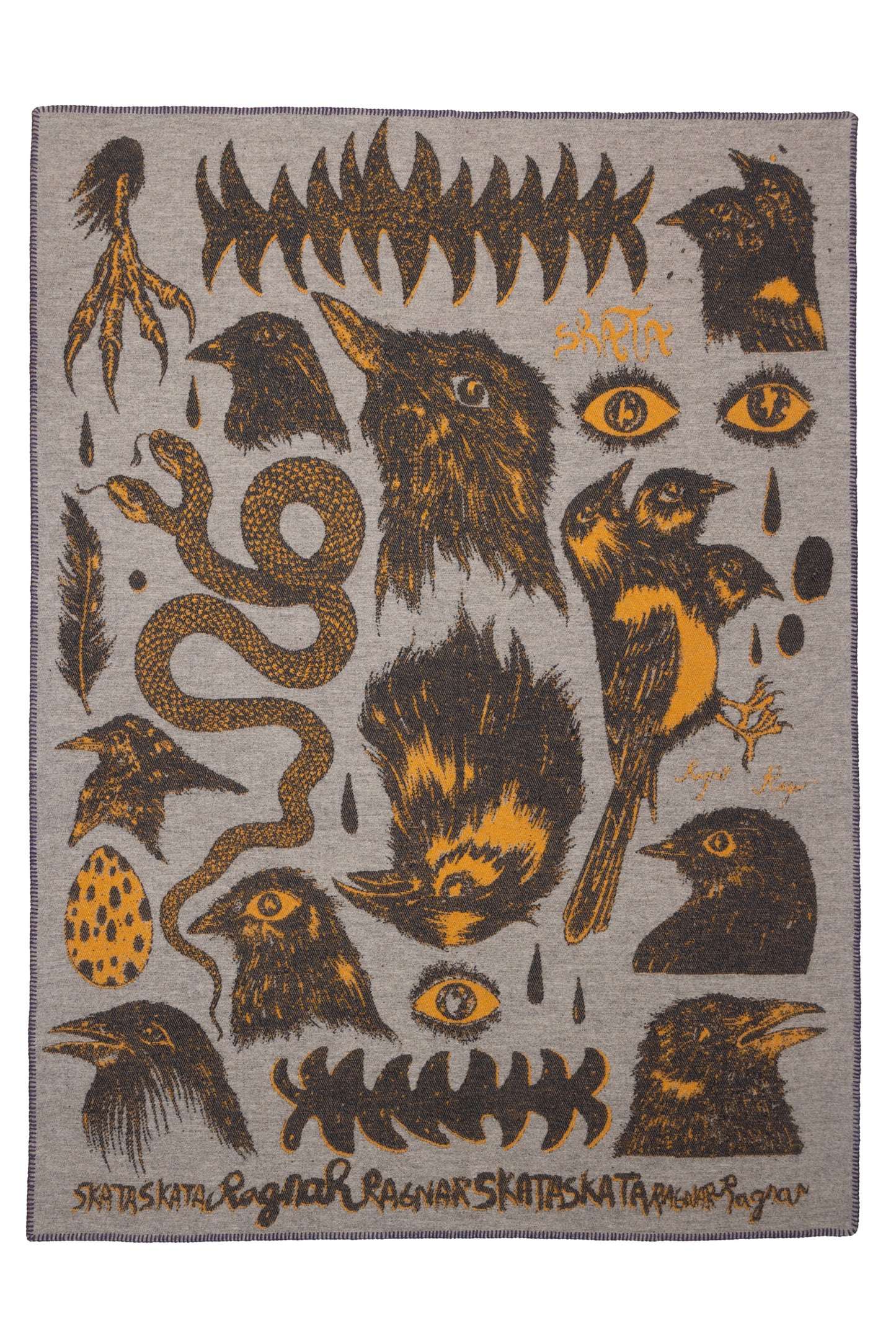 Indigofera X O.P Jewellery X Ragnar Persson Skata Skata Blanket