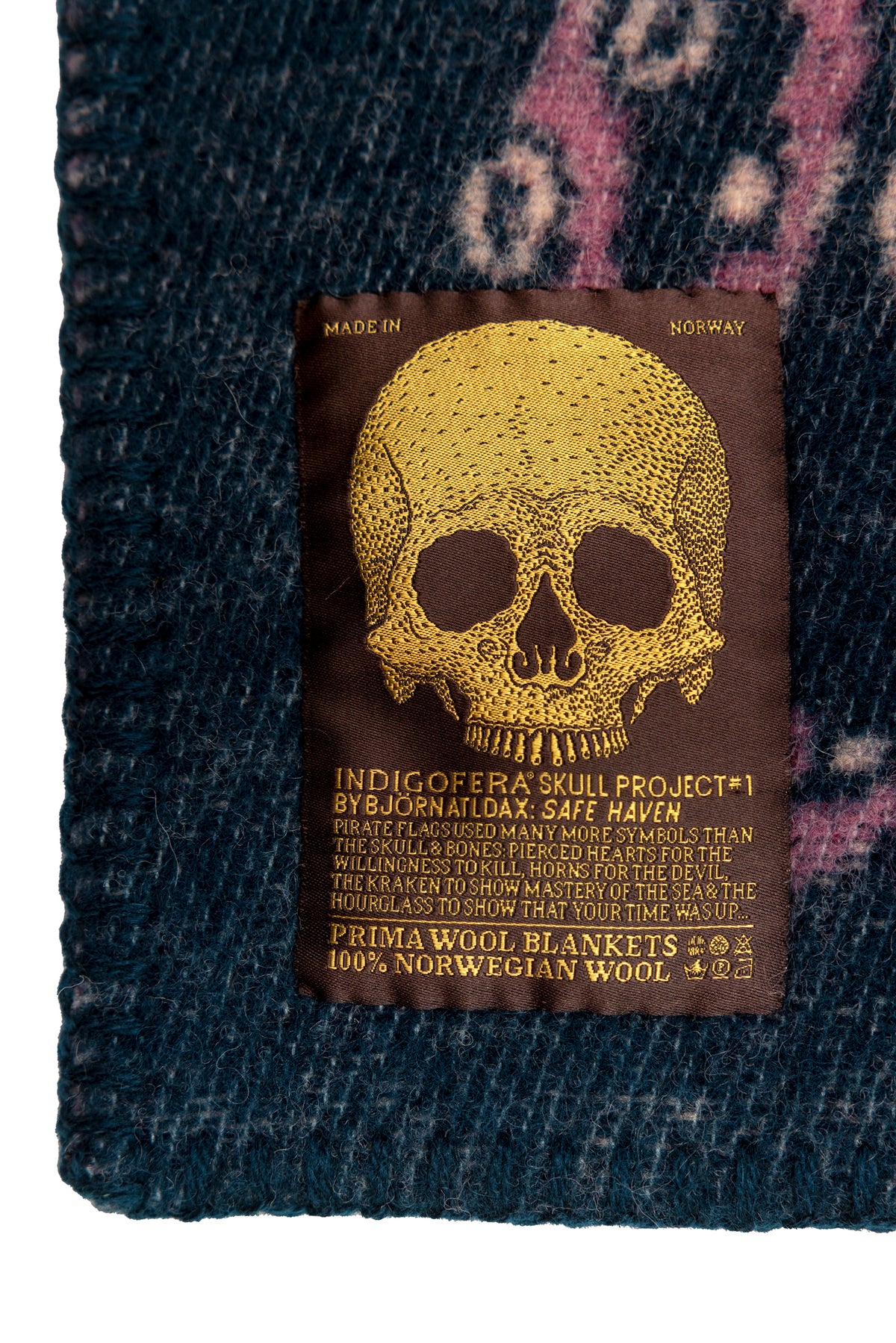 Indigofera x Björn Atldax 10 Skull Blankets - Safe Haven No. 1