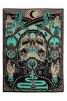 Indigofera x Björn Atldax 10 Skull Blankets - Tarot Death Card No. 5