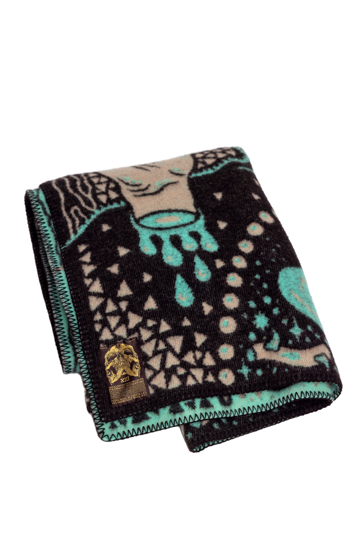 Indigofera x Björn Atldax 10 Skull Blankets - Tarot Death Card No. 5