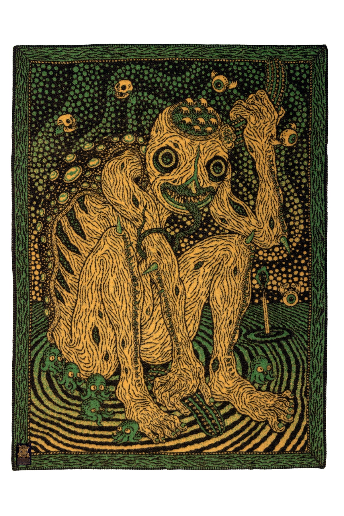 Indigofera x Björn Atldax 10 Skull Blankets - The Kappa No. 3