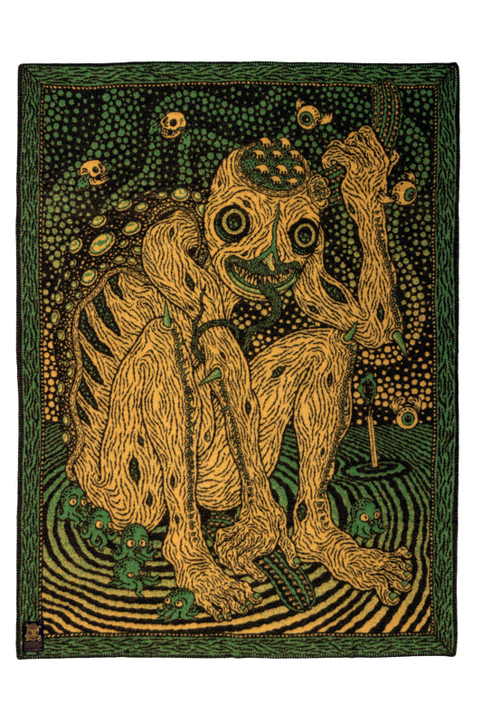 Indigofera x Björn Atldax 10 Skull Blankets - The Kappa No. 3