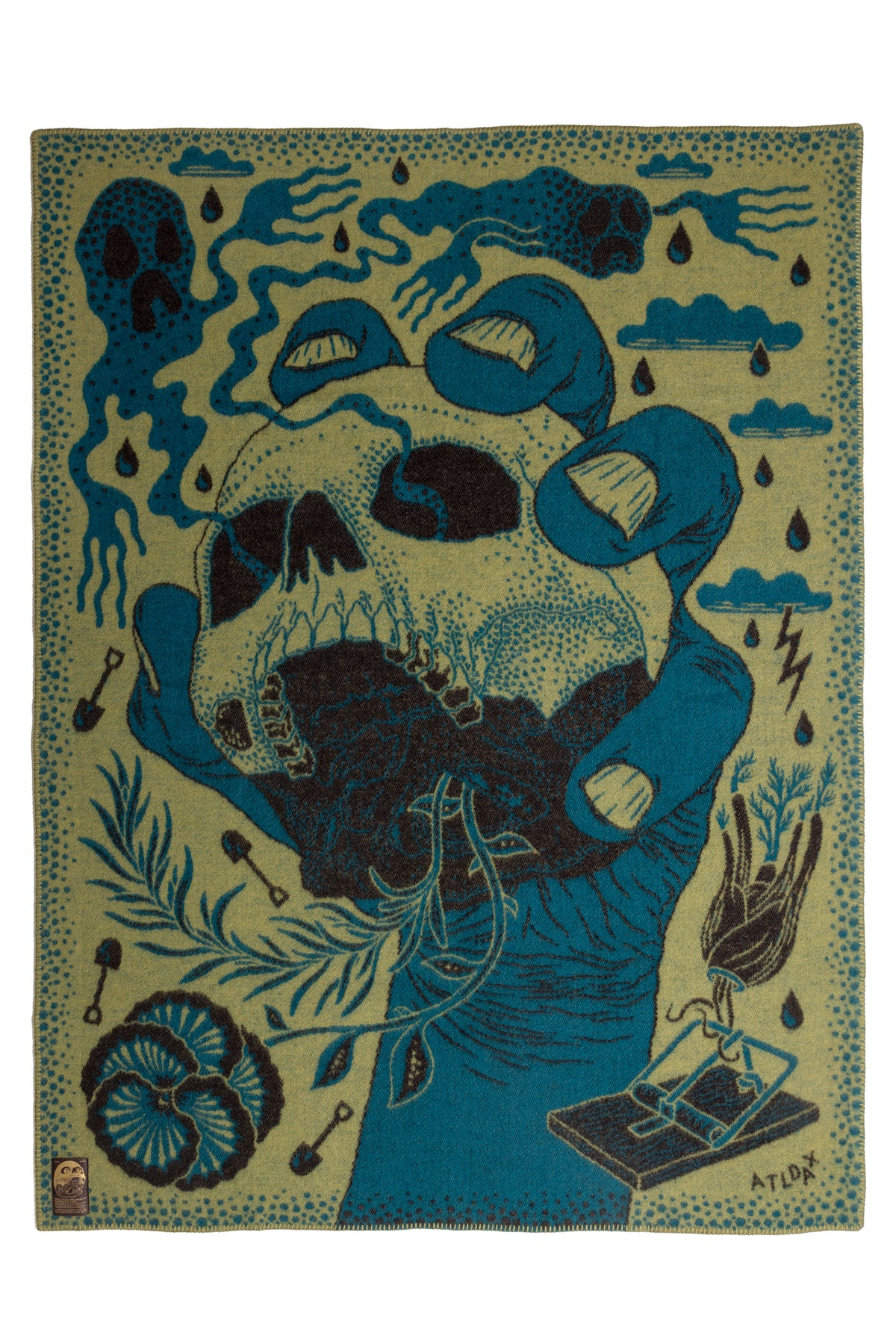 Indigofera x Björn Atldax 10 Skull Blankets - Yorick No. 7