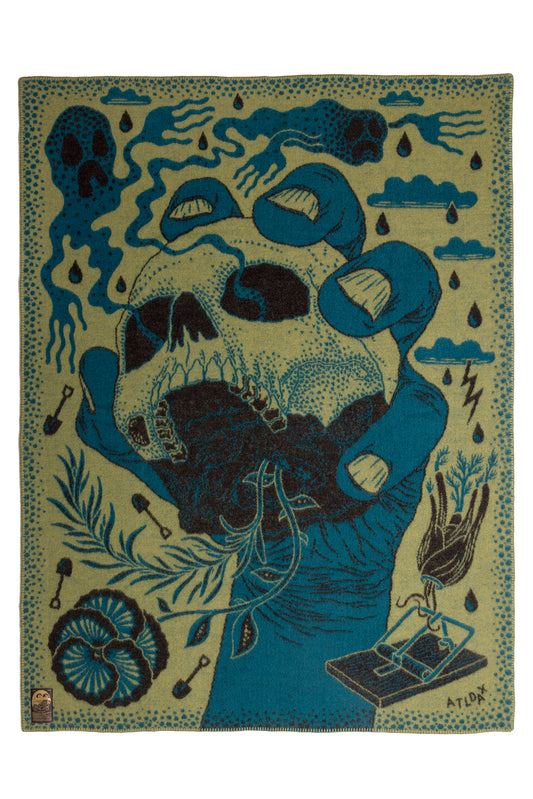 Indigofera x Björn Atldax 10 Skull Blankets - Yorick No. 7