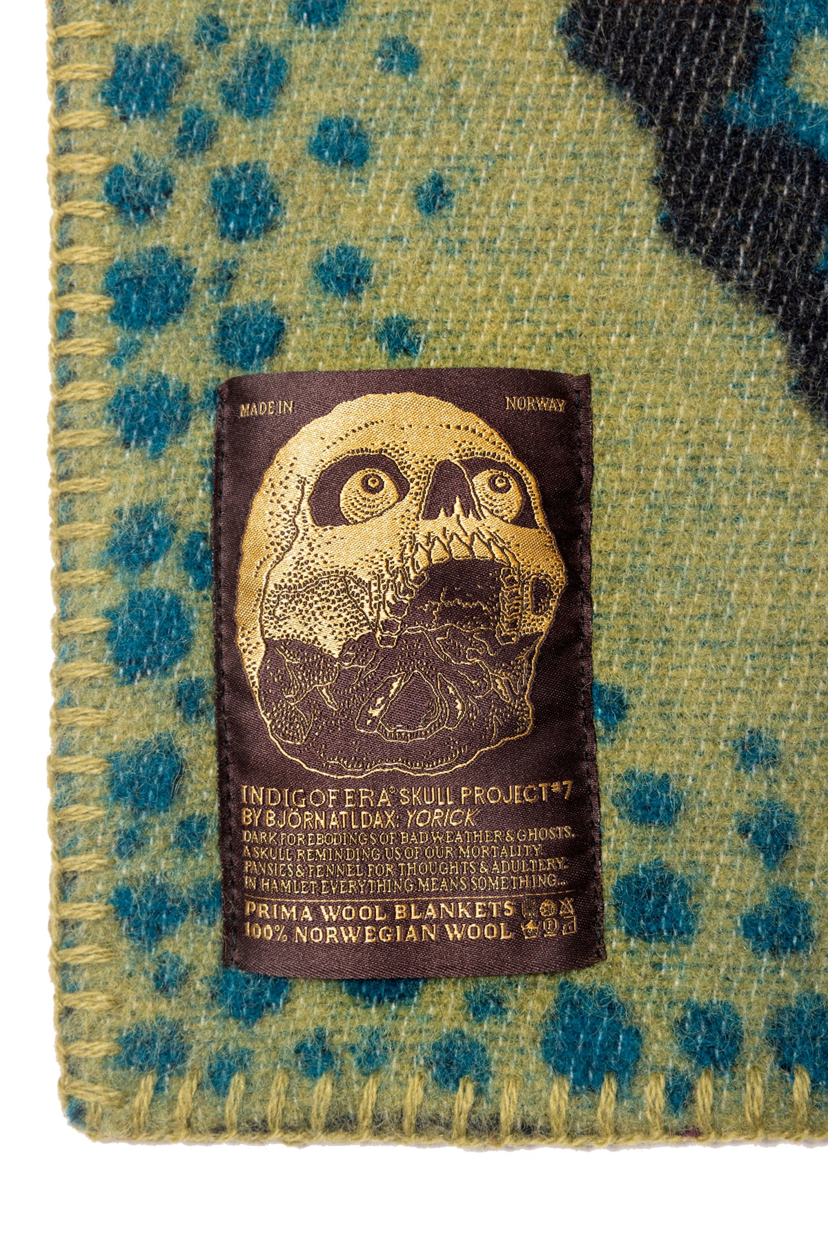 Indigofera x Björn Atldax 10 Skull Blankets - Yorick No. 7