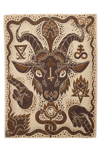 Indigofera x Björn Atldax Wool Blanket Baphomet