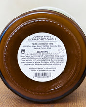 Juniper Ridge Candle Sierra Forest