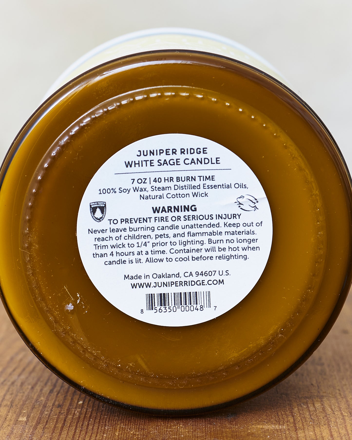 Juniper Ridge Candle White Sage