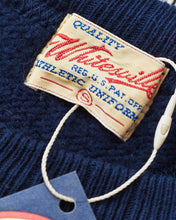 Whitesville Heavyweight Loop-Wheeled Sweatshirt Navy WV67728