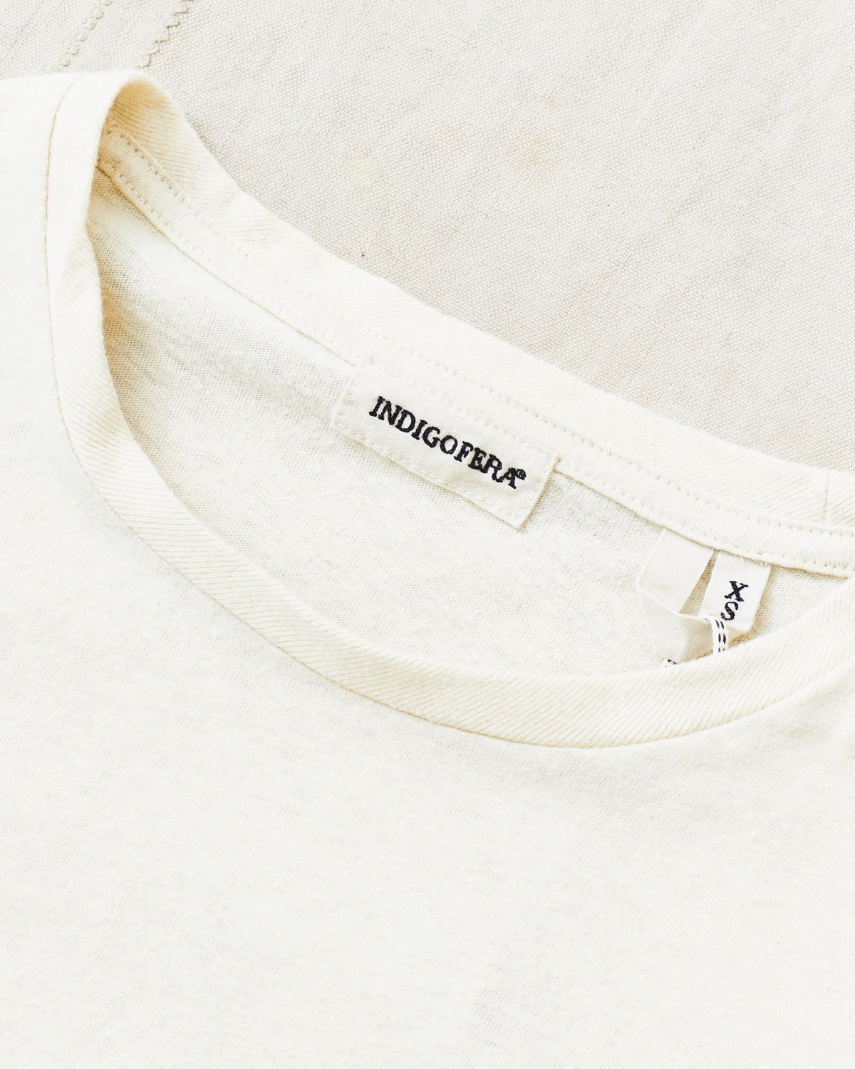 Indigofera Dale Sweater Vintage White / Marshall Black