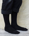 Darn Tough 1480 Black Merino Wool Lifestyle Mid-Calf Lightweight Socks