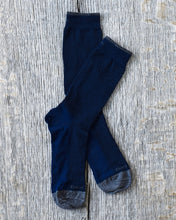 Darn Tough 6032 Navy Merino Wool Lifestyle Crew Lightweight Socks