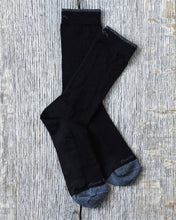 Darn Tough 6032 Merino Wool Lifestyle Crew Lightweight Black Socks