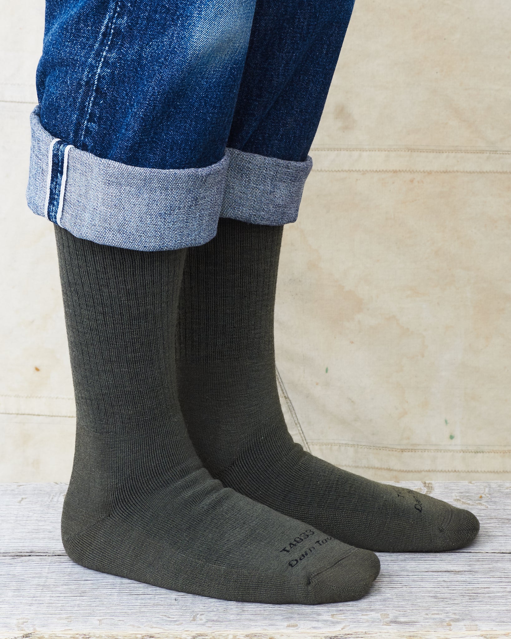 Darn Tough T433 / T4033 Foliage Boot Sock Heavyweight Tactical